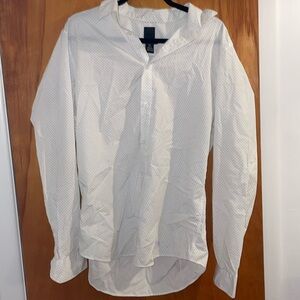White mens dress shirt